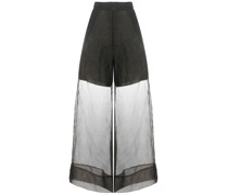 Semi-transparente Hose aus Seide