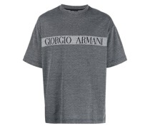 T-Shirt mit Zickzackmuster