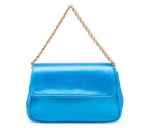 Handtasche mit Logo-Schild