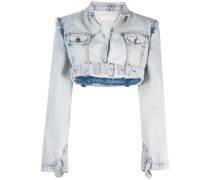 Ausgeblichene Jeansjacke