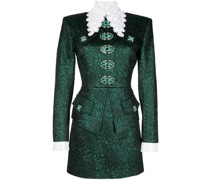 Hemdkleid mit Kristallen