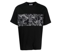 T-Shirt mit Barock-Print