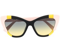 Sonnenbrille mit Cat-Eye-Gestell