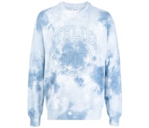 Musium Div. Sweatshirt mit Batikmuster