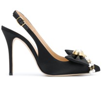 Slingback-Pumps mit Schleife