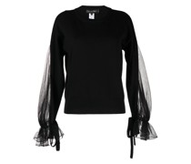 Pullover mit Tüllärmeln