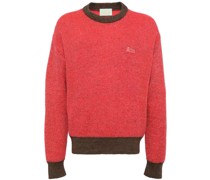 logo-embroidered Pullover