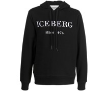 Hoodie mit Logo-Stickerei
