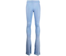 Leggings aus geripptem Strick