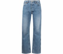 Jeans mit Logo-Patch