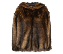Jacke mit Faux Fur