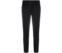 Cropped-Hose mit hohem Bund