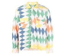 Hemd im Patchwork-Look