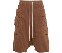 Cargo-Shorts aus Jersey
