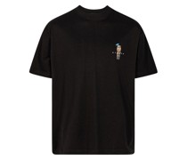 T-Shirt mit "Checked Out"-Print