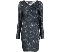 Minikleid mit abstraktem Print