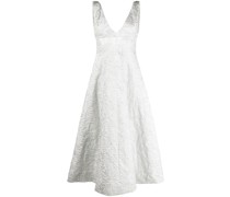Kleid mit Blumenstickerei
