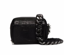 Schultertasche mit Kettenriemen