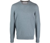 Pullover mit Ellenbogen-Patches