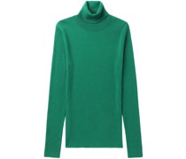 Gerippter Strickpullover