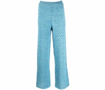 Strickhose mit geradem Bein