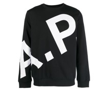 A.P.C. Cory Sweatshirt mit Logo-Print