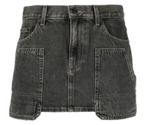 Jeans-Minirock im Carpenter-Look