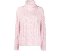 Pullover mit Zopfmuster