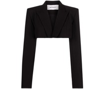 Einreihiger Cropped-Blazer