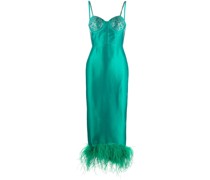 Kleid mit Federn