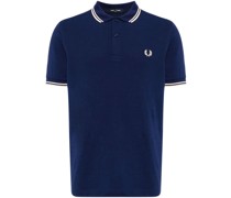 Poloshirt mit Streifendetails