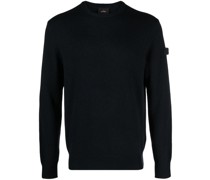 Pullover mit Logo-Patch