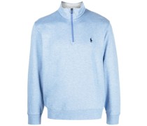 Pullover mit Logo-Stickerei