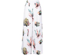 Hose mit Korallen-Print