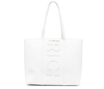 Handtasche mit Logo-Prägung