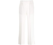 High-Waist-Hose mit weitem Bein
