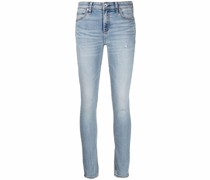Skinny-Jeans mit hohem Bund