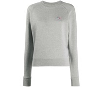 Sweatshirt mit Logo-Stickerei