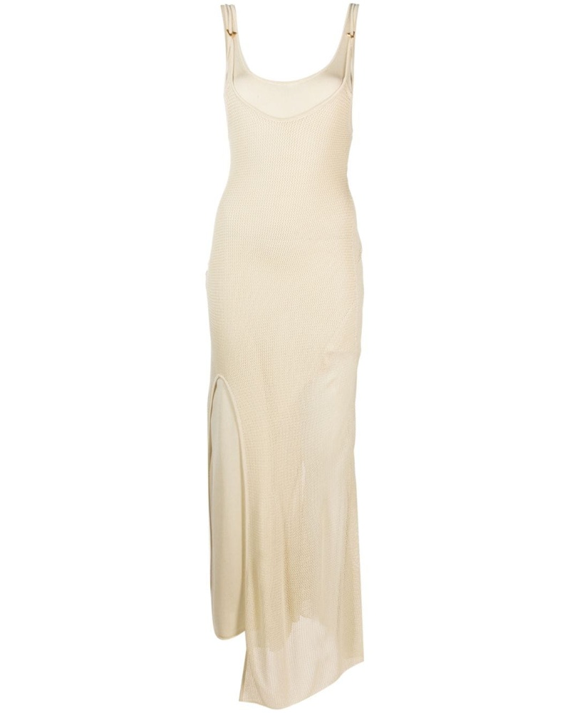 AERON Damen Asymmetrisches Kleid im Layering-Look
