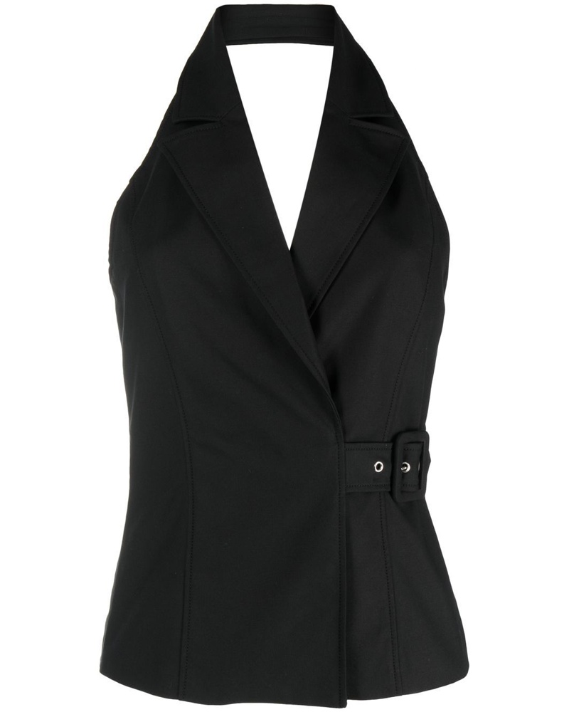 Moschino Damen Tunika mit Schnalle