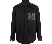 Hemd mit Logo-Print