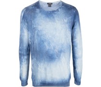 Sweatshirt in Distressed-Optik