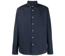 A.P.C. Klassisches Button-down-Hemd