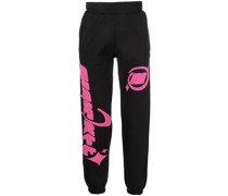 Jogginghose mit Logo-Applikation