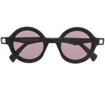 Q7 Brille mit rundem Gestell