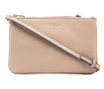 Clutch mit dualem Reißverschluss