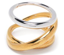 Vergoldeter Daisy Ring