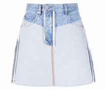 Jeansrock im Inside-Out-Look