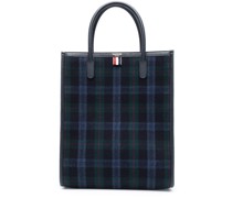 Shopper aus Flanell mit Schottenkaro