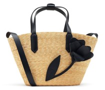 Shopper mit Blumenapplikation